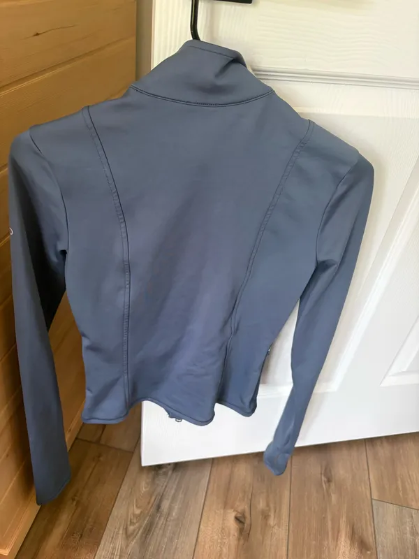 All Airlift Warm Radiant Full Zip Jacket in Bluestone - Image 5