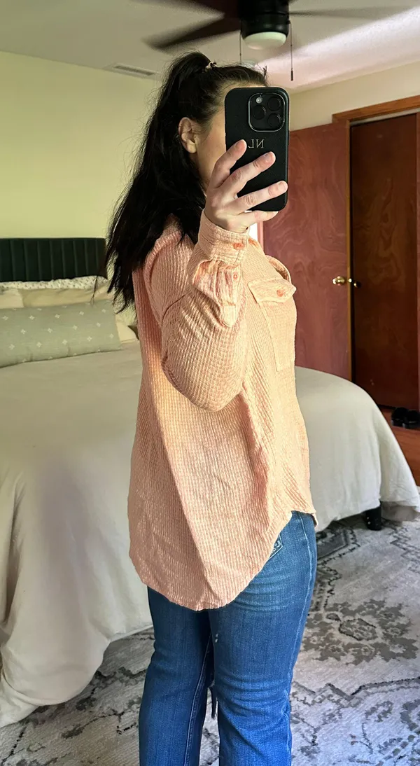 Free People Button Down Shirt - Image 3