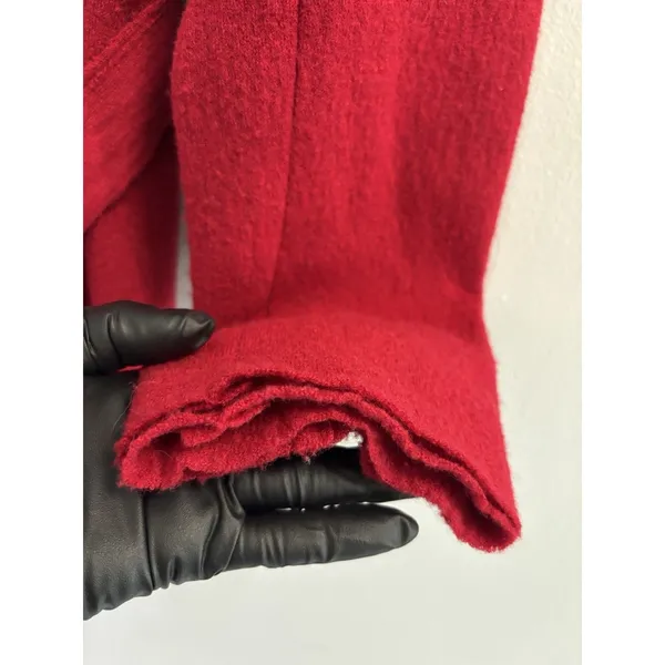 CAbi Red 100% Merino Wool Belted Wrap Cardigan Jacket Sweater Belt M Style 167 - Image 12