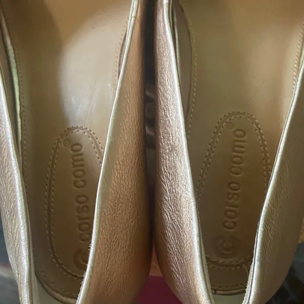 Corso Como Women's Metallic Rose Gold Heals - Image 4