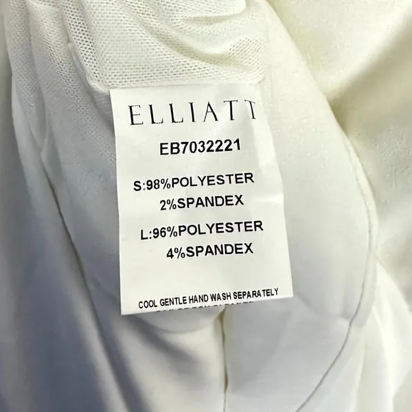 ELLIATT Collins Mermaid Gown in Ivory Size Small - Image 10