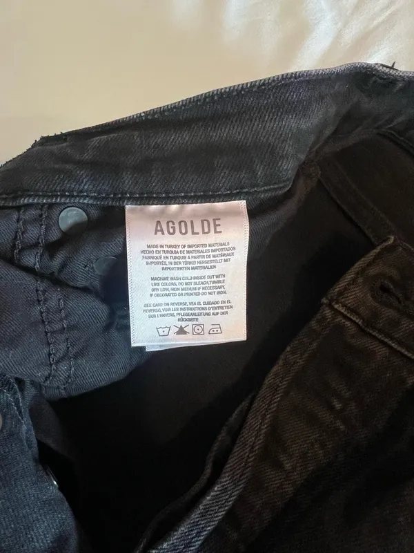 AGOLDE Riley High-Rise Straight Jeans - Image 3