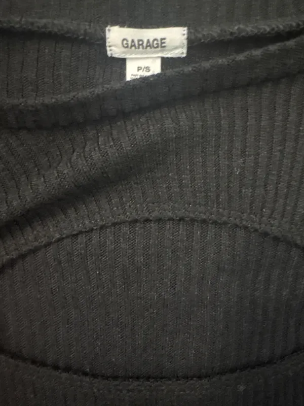 Garage Sweater Black - Image 2