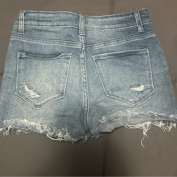 Pink Lily Denim Shorts - Image 2