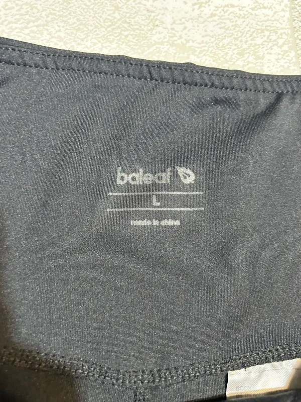 Baleaf Black Boot Cut Flare Pants casual size large - Image 5