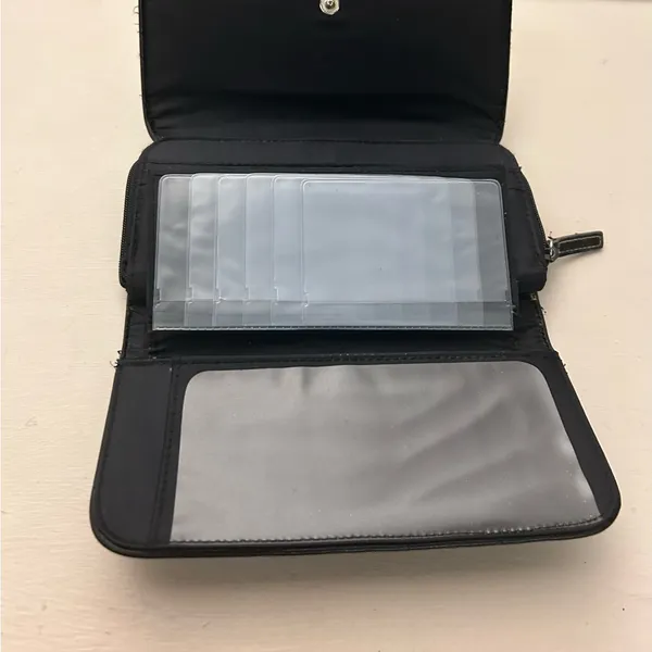 Clutch Chic Black Leather Wallet-RGA accessories-Very nice & clean. No flaws - Image 4
