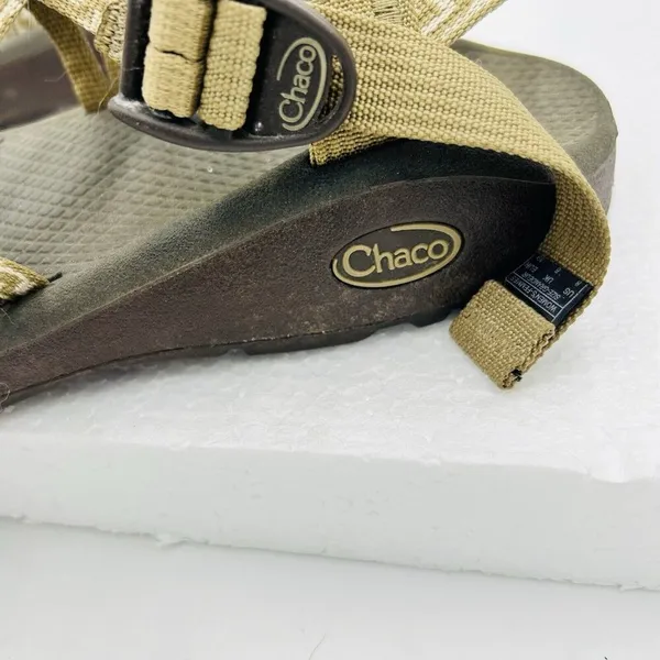 Chacos Brown and Tan Neutral ZCLOUD X2 Kelp Knit Adjustable Sandals Womens Size 8 - Image 6
