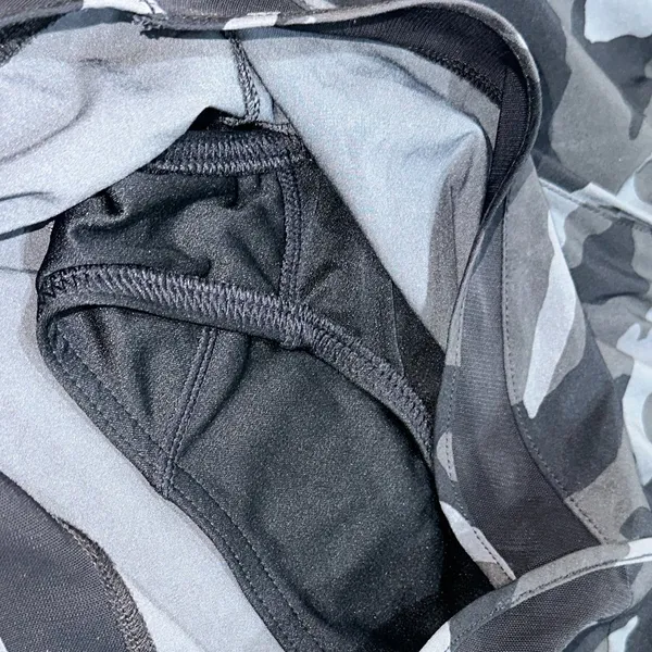 Athleta Printed Mesh Racer Run 4" Camo‎ Athletic Lined Shorts Size Small UFP 50 - Image 5