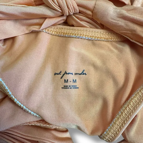 Out From Under Halter Bodysuit Peach Apricot Women’s Size M Urban Outfitters‎ - Image 2