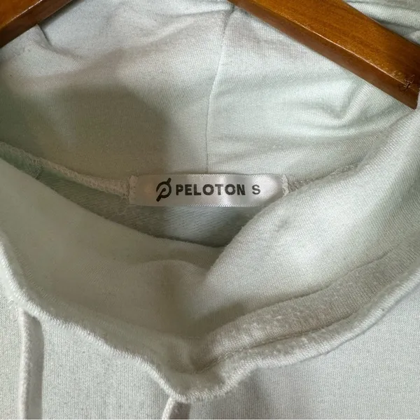 Peloton Mint Funnel Neck Sweatshirt Size‎ Small - Image 3