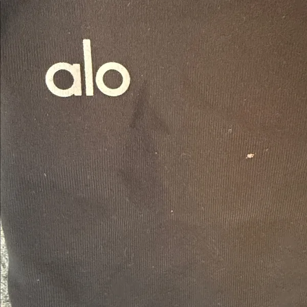 ALO Yoga Charcoal Leggings - Image 2