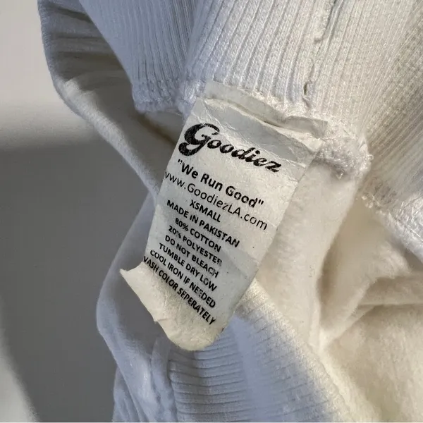 Goodiez Self Love Is The Best Love Sweatshirt & Joggers in White & Red - Image 8
