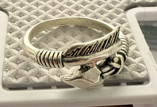 Silver Arrow Ring - Image 5