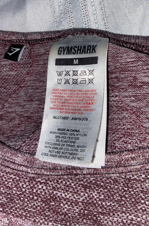 Flex Gymshark Cropped Long Sleeve Crop Top - Image 8