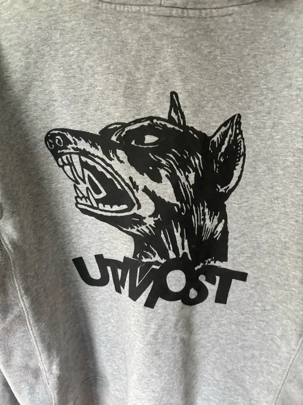 Grey Utmost Hoodie Gray Size L - Image 2