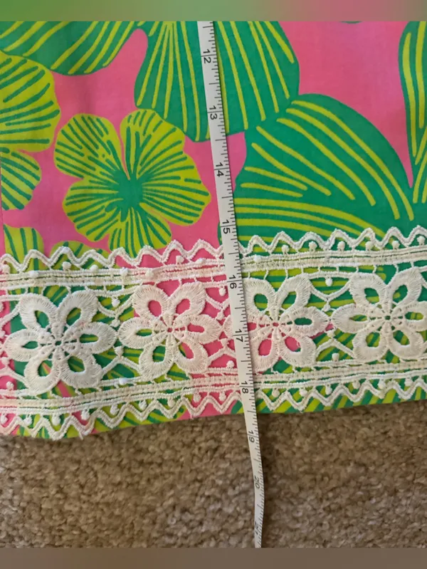 Lilly Pulitzer white label vintage lace skirt - Image 3