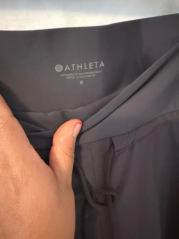 Athleta Dark Gray Women's Cargo Jogger Pants - Image 8
