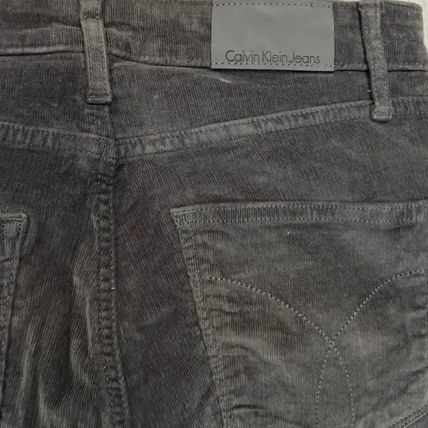 Calvin Klein Jeans Corduroy High Rise Skinny Ankle Pants SZ 29 Casual Streetwear - Image 5