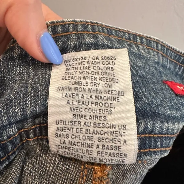 Guess Vintage 2000s Denim Mini Skirt‎ Size 24 Y2K Low Rise Summer Streetwear - Image 8