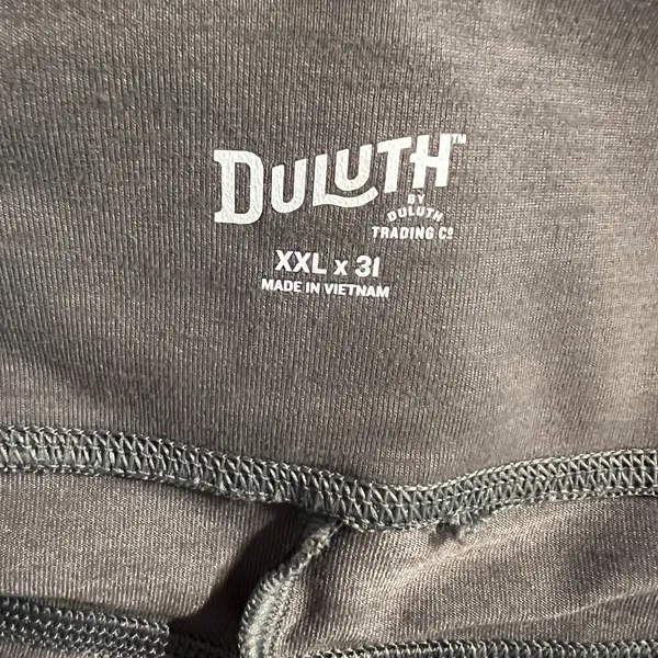 Duluth Trading NoGA‎ Classic Relaxed Leg Pants XXL x 31 Bootcut Gray Athleisure - Image 8