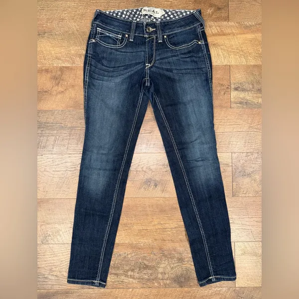 Ariat Women's Dark Indigo Skinny Jeans - Image 2