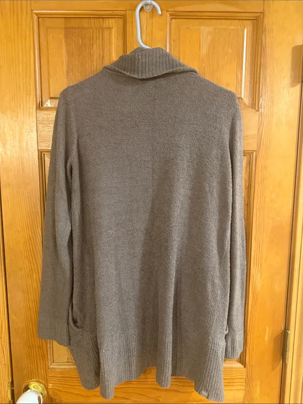 Barefoot Dreams cozy chic lite open cardigan sweater size medium. - Image 7