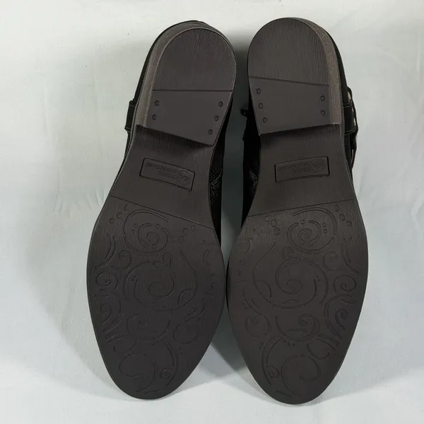 White Mountain Size-8M Women's Ankle Boot Black Geniune‎ Leather - Image 8