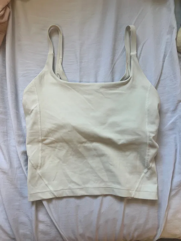 Lululemon Strappy Nulu Shelf Tank - Image 2