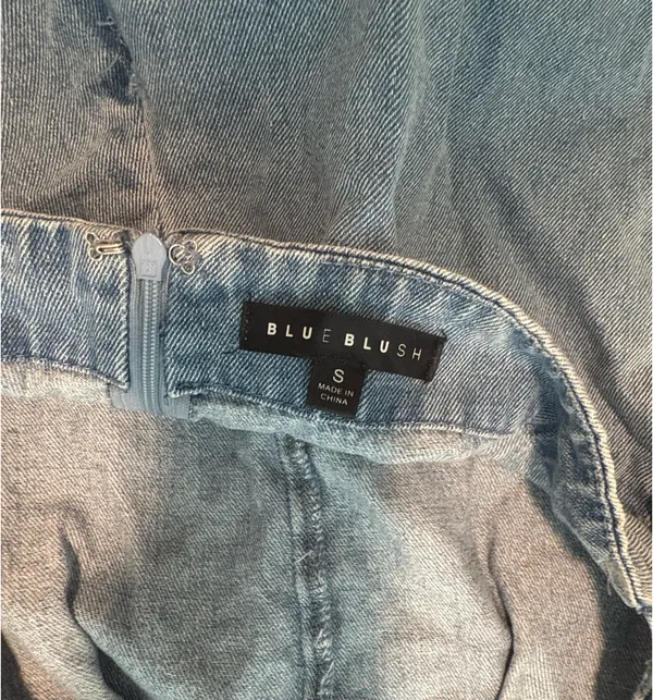 Denim romper Blue - Image 3