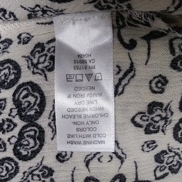 Maurices Floral Lace Thank Top Sz M - Image 7