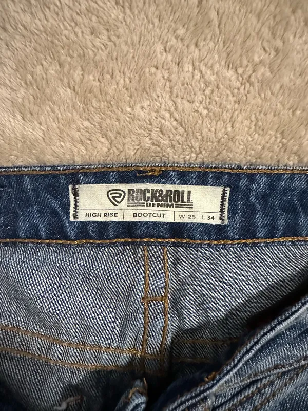 Rock and roll denim high waisted boot cut - Image 4