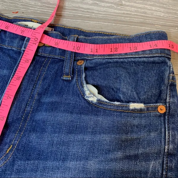 Madewell The High-Rise Slim Boyjean in Medium Blue Wash Style‎ s 26 - Image 5