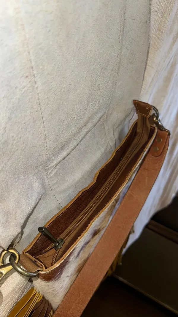 American Darling Cowhide Purse Fringe - Image 8