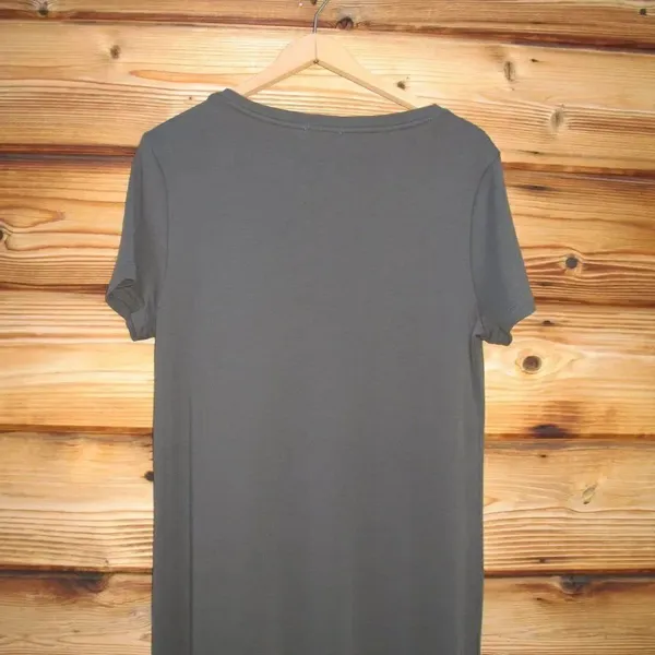 NWT Barefoot Dreams Malibu Collection Organic Cotton Ribbed Dress - Image 6