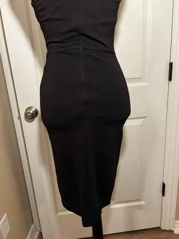 Lulus Sexy black cocktail bridesmaid wedding guest dress - Image 7