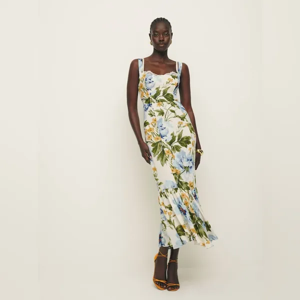 REFORMATION Irisa Dress In Botanis, Size 2, $278 - Image 8