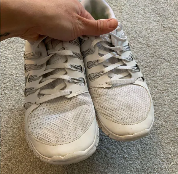 Nike Free Run Sneakers White Size 8 - Image 2
