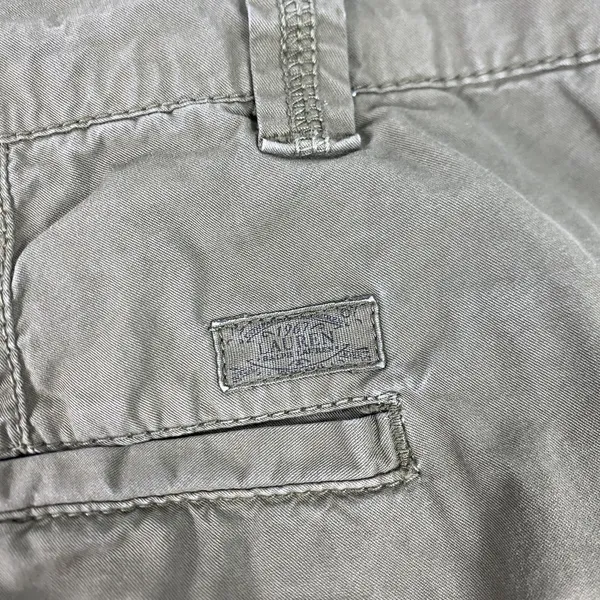 Lauren Ralph Lauren Shorts Womens 10 Green Chino Cotton Patch Pockets‎ Casual - Image 7