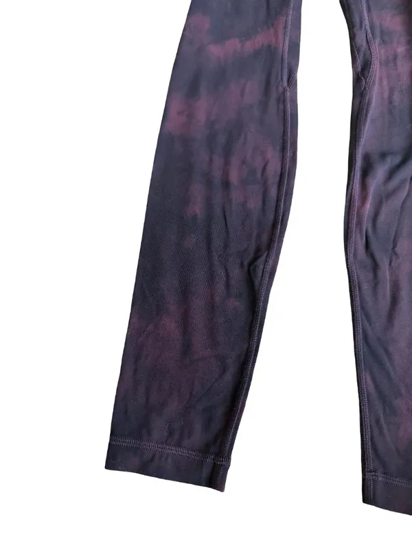 Lululemon High-Rise Stretch Leggings Tie Dye Yoga Workout Casual Size 4 Women's - Image 4