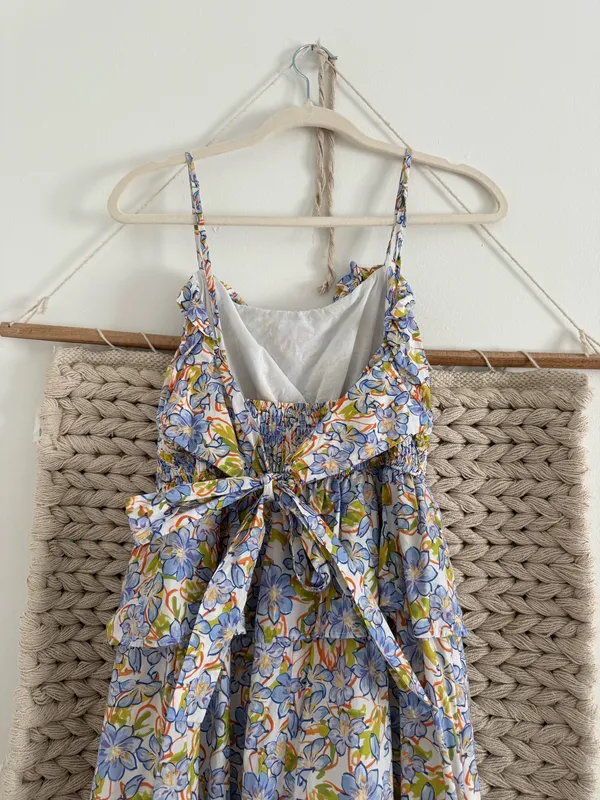 Boutique Floral Maxi Dress - Image 3