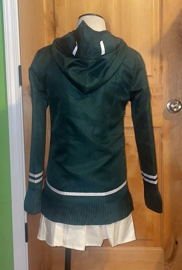 Chiaki Nanami Cosplay Anime High School Costume Jacket & Skirt EUC S WITH Pink Wig & Hair Clip; WITHOUT Shirt, Tights, or Pink Tie - Image 3