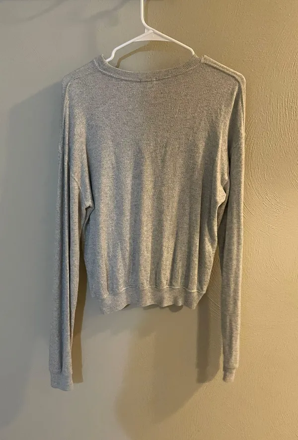 John Galt Grey  Long Sleeve Shirt - Image 4
