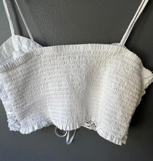 American Eagle lace crop top - Image 3