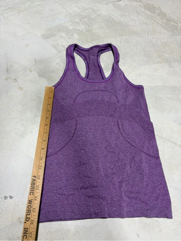 Lululemon swiftly tech purple Racerback tank top - Image 3