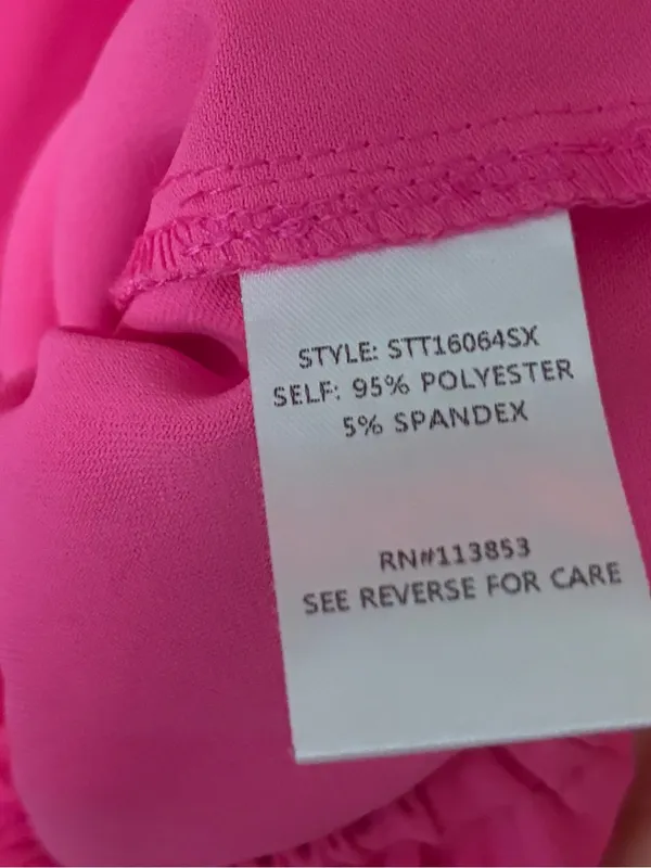 Sugarlips hot pink blouse size 1X - Image 7
