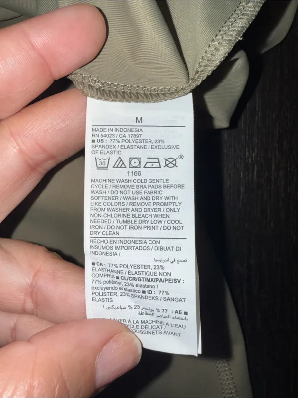 Women’s Olive Ruched Side Bodycon Mini Dress Sleeveless Tank Natural Capsule - Image 6