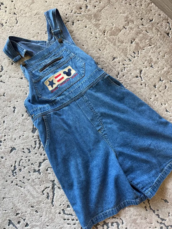 Vintage Disney Overalls Denim - Image 2