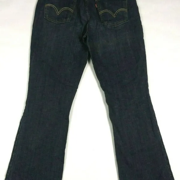 Levi’s 515 Bootcut Jeans Women’s Size 8M Dark Wash Stretch Denim Classic Fit - Image 3