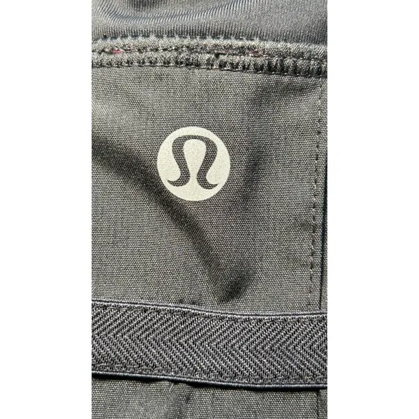 Lululemon Pace Setter Skirt 6 Black Ruffle Pleated Tennis Running Athletic Skort - Image 5