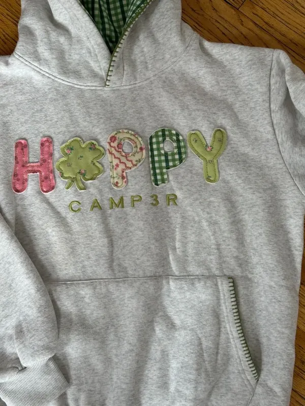 🍀 Happy Camp3r Lucky Girl Hoodie 🍀 BRAND NEW — RARE - Image 2